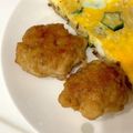 ひまわり１９８１'s cooksnap of when they made ジューシー&ヘルシーな鶏つくね.