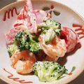 とのさき＠料理初心者's cooksnap of when they made エビマヨ風♡アボカドブロッコリーのサラダ.