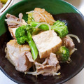 miniまむ♡'s cooksnap of when they made 節約■豚ともやしと厚揚げの炒めもの.