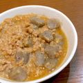 20110920's cooksnap of when they made ご飯が進む！豚ひき肉とこんにゃくの味噌煮.