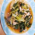 さやかなん's cooksnap of when they made 最速の小松菜と油揚げの炒めない煮.