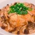 Aloha☆★'s cooksnap of when they made 炊飯器でふわふわ♪和風あんかけ豆腐バーグ.