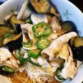 ガリ☆トトロ's cooksnap of when they made 茄子と豚しゃぶのご馳走素麺.