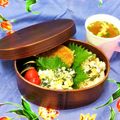 蕎麦の華's cooksnap of when they made 野沢菜の油炒めの混ぜおにぎり.