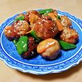 クックI7I5L1☆'s cooksnap of when they made 残ったハンバーグ種de肉団子.