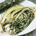 momo634's cooksnap of when they made 小松菜の茎の糠漬け.