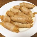 vabochan's cooksnap of when they made しゃきしゃき大根の豚肉巻き.