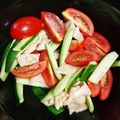 ♡のんちゃ♡♡'s cooksnap of when they made 鶏皮のわさびポン酢サラダ.