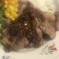 miomioko's cooksnap of when they made ラムのグリル。バルサミコソース添え♪.