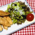 tokotann's cooksnap of when they made しらすと海苔で！サニーレタスのサラダ♪.