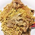 キャラメグ♪'s cooksnap of when they made 生姜焼きソバ☆彡.