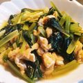やまったくん's cooksnap of when they made ほっとする味☆小松菜と油揚げの煮浸し♪.