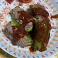 かおり0725's cooksnap of when they made 食材４つ☆簡単ピーマンの肉詰め.