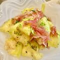 クックI91KKE☆'s cooksnap of when they made すだち香る水茄子と生ハムの前菜.