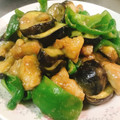 クリちゃん0309's cooksnap of when they made 鶏肉と茄子とピーマンの味噌炒め.