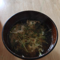 momoazeru's cooksnap of when they made 和風☆豆苗（とうみょう）の味噌汁.