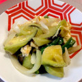 そやじ's cooksnap of when they made なすとピーマンとベーコンと玉子の炒め物♪.