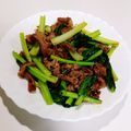 Lily322's cooksnap of when they made ごはんがすすむ☆牛肉と小松菜の辛みそ炒め.