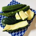 azbjbn's cooksnap of when they made ズッキーニのぬか漬け.