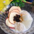 へい♡ゆー♡'s cooksnap of when they made もち麦フルーツヨーグルト食物繊維たっぷり.