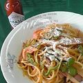 しおとも's cooksnap of when they made 懐かしい味☆ナポリタン♪.