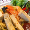 makikoyoga's cooksnap of when they made ピリ辛にマヨコクで旨っ！ 韓国風焼きそば.