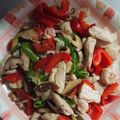 日々修行中's cooksnap of when they made 鶏胸肉の中華風塩にんにく炒め.