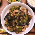 もも1002's cooksnap of when they made 肉なすピーマンの甘味噌炒め.