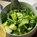 Mi7kuma's cooksnap of when they made パクチーときゅうりのアジアンサラダ.