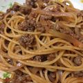 amileamila's cooksnap of when they made なんちゃってミートソーススパゲッティー♪.