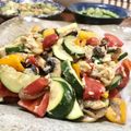 Superlittleboo's cooksnap of when they made 夏野菜☆ズッキーニとウインナーの卵とじ.