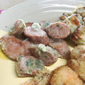 みっくママ's cooksnap of when they made ちくわと魚肉ソーセージの磯辺揚げ.