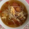 erioerio's cooksnap of when they made 簡単 酸辣湯スープ.
