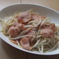 きらり流れ星's cooksnap of when they made 節約！簡単！もやしとベーコンのウマ炒め.
