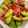 毎日しょっぱい亭's cooksnap of when they made ＊トマトとアボカドの旨旨サラダ＊.