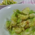 わさびちゅーぶ。's cooksnap of when they made 春キャベツチンしてもう一品☆☆.