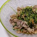メグこた's cooksnap of when they made 豚小間と豆苗のジンジャーペッパー炒め♪.