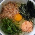 はるみはるこ's cooksnap of when they made １人ランチに簡単♪やみつき☆パスタな明太子うどん✿.