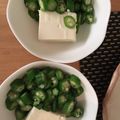 ﾌﾞﾚﾝﾀﾞ's cooksnap of when they made オクラおかかの冷奴.