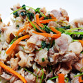 evergold's cooksnap of when they made 簡単！豚肉と豆苗のオイスターソース炒め.