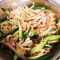 ♬あじさいのレシピ♬'s cooksnap of when they made きゅうりともやしのナムル.