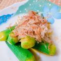 ☆３匹の子ぶた☆'s cooksnap of when they made 簡単♡オクラの浅漬け.