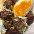 あおちさん's cooksnap of when they made 簡単時短チャーシュー丼.