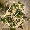 クック3OQNC0☆'s cooksnap of when they made 生姜が決め手★もやしとワカメのサラダ.