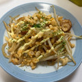 RENATARO's cooksnap of when they made コク旨♪もやしのチーズソース炒め☆.