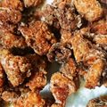 ミニチャ☆★'s cooksnap of when they made 味付きホルモンのジューシー唐揚げ.