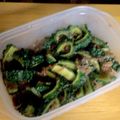 料理上達中's cooksnap of when they made 苦くない！ゴーヤの生姜焼き.