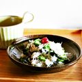 kebeibiko's cooksnap of when they made オクラ＆しらすが美味しい！夏のわかめご飯.