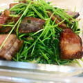 ちょこふみ's cooksnap of when they made 栄養満点☆豆苗とベーコンのマヨ炒め.
