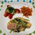 ぐりtoぐら's cooksnap of when they made 焼きなすとトマトのサラダ.